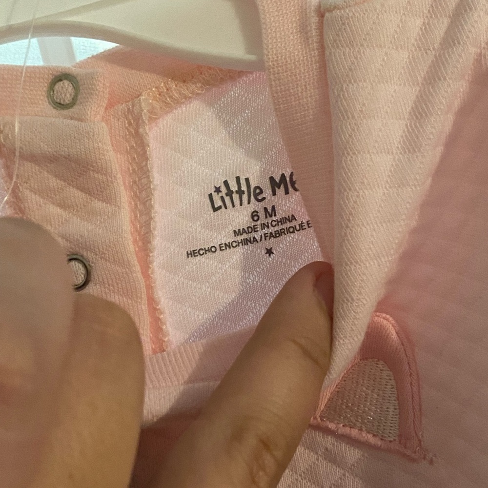 6 months brand new pants, shirt, and headband set